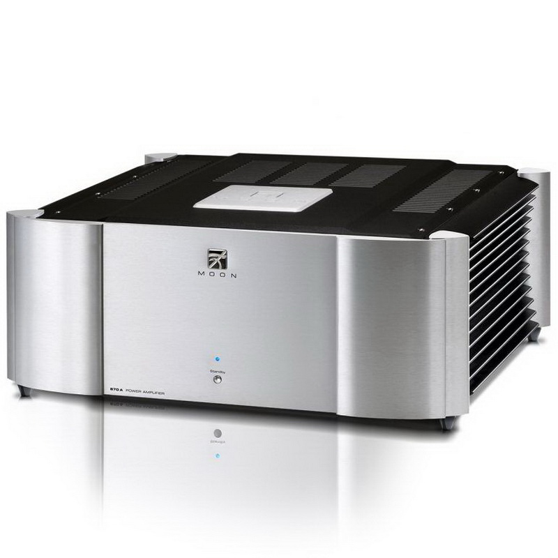 SimAudio Moon Evo 870A Power Amplifier Silver