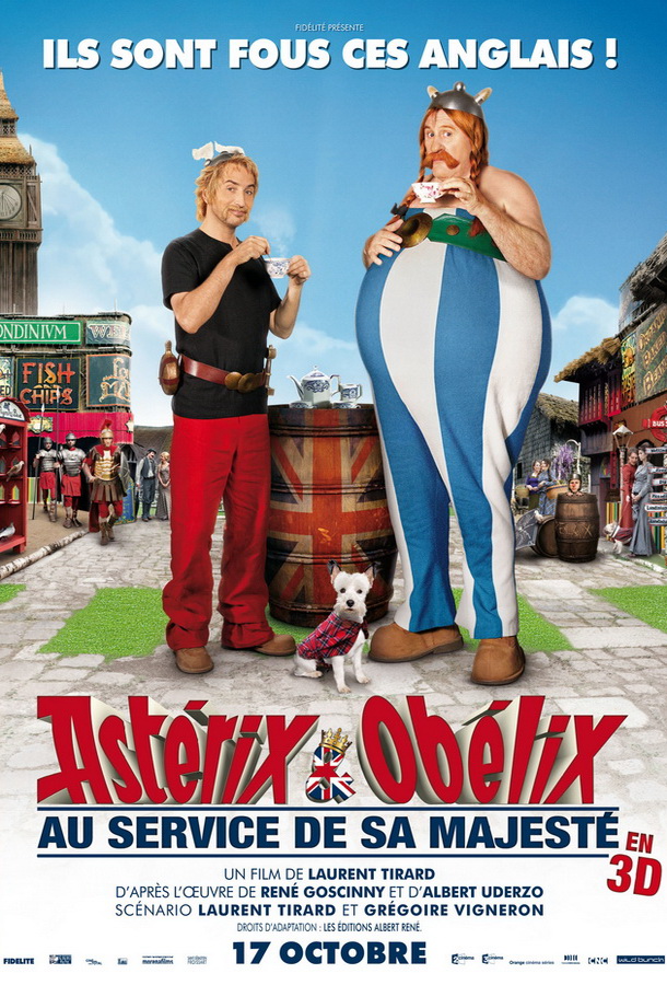 Астерикс и Обеликс в Британии / Astérix & Obélix : Au service de sa Majesté