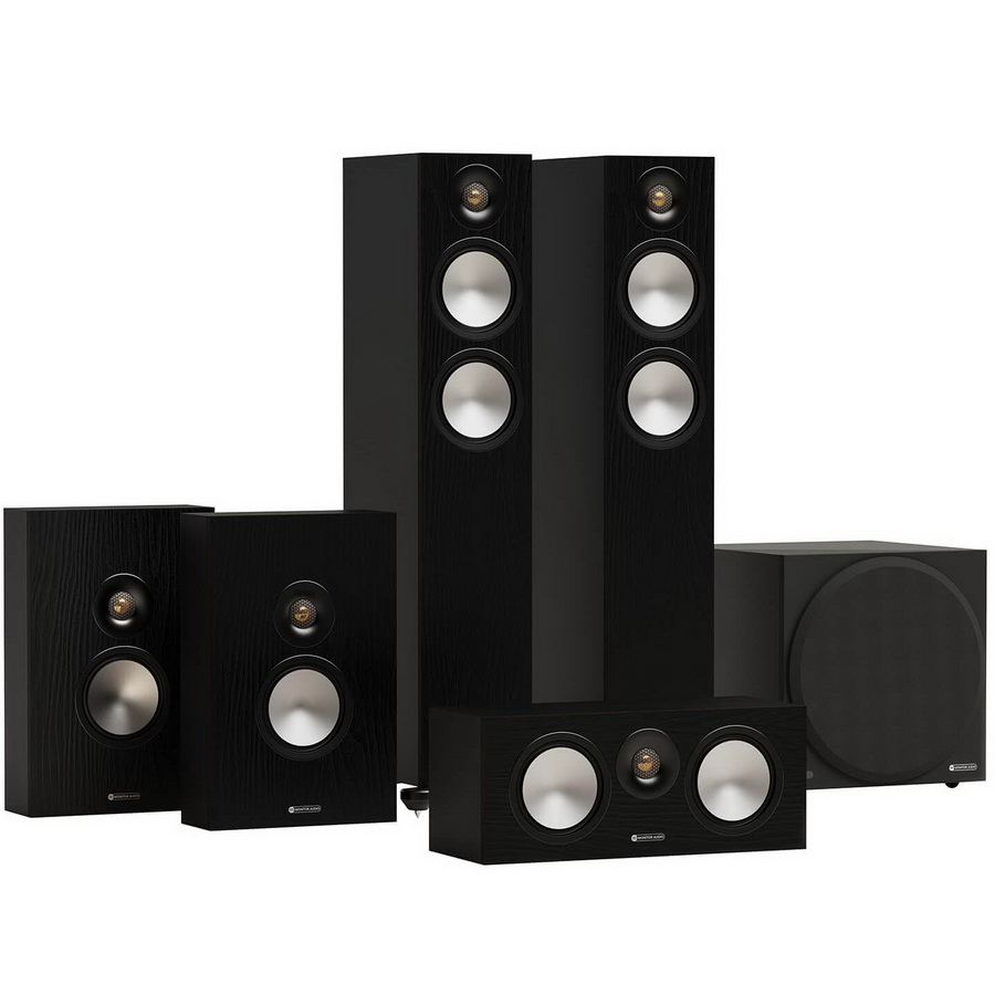 Комплект акустики Monitor Audio Bronze 300 5.1 AV System Black
