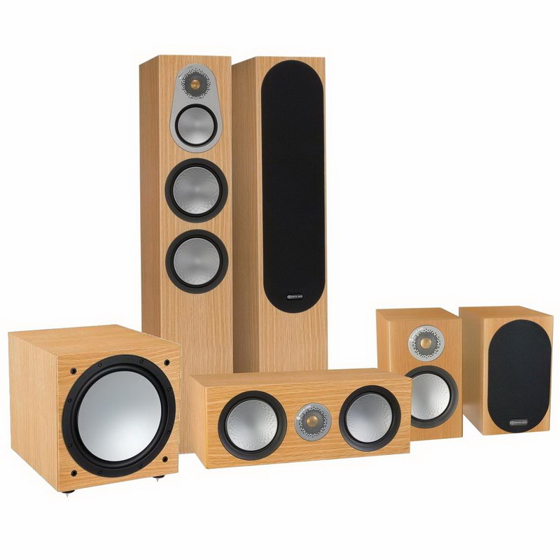 Комплект акустики Monitor Audio Silver 300 AV12 Natural Oak Комплект акустики Monitor Audio Silver 300 AV12 Natural Oak