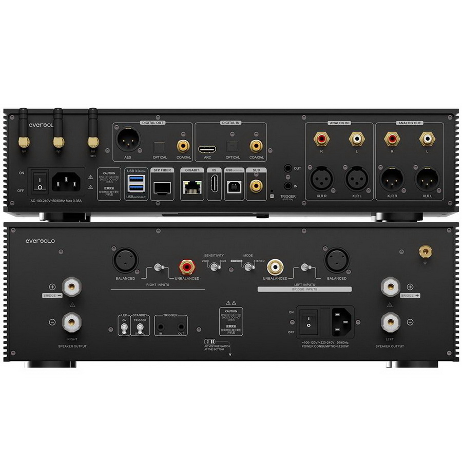 Hi-Fi Комплект Eversolo DMP-A8 Gen 2 + EverSolo AMP-F8