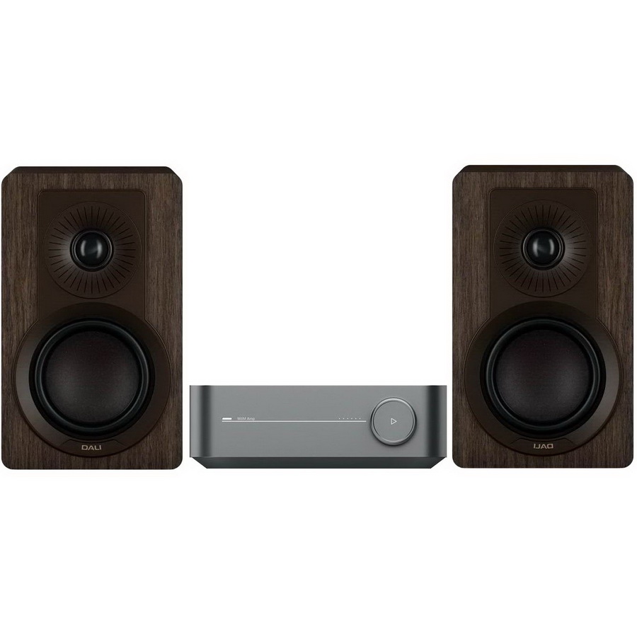 Музыкальный центр Wiim Amp & DALI Kupid Walnut