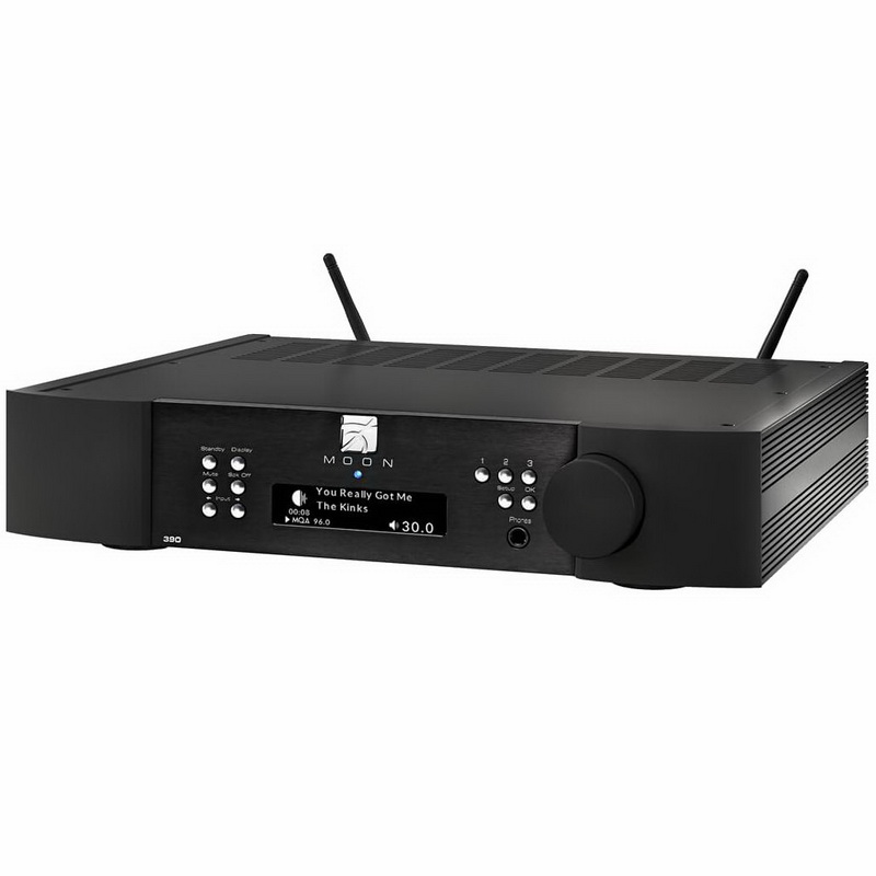 SimAudio Moon Neo 390 Network Player / Preamplifier Black