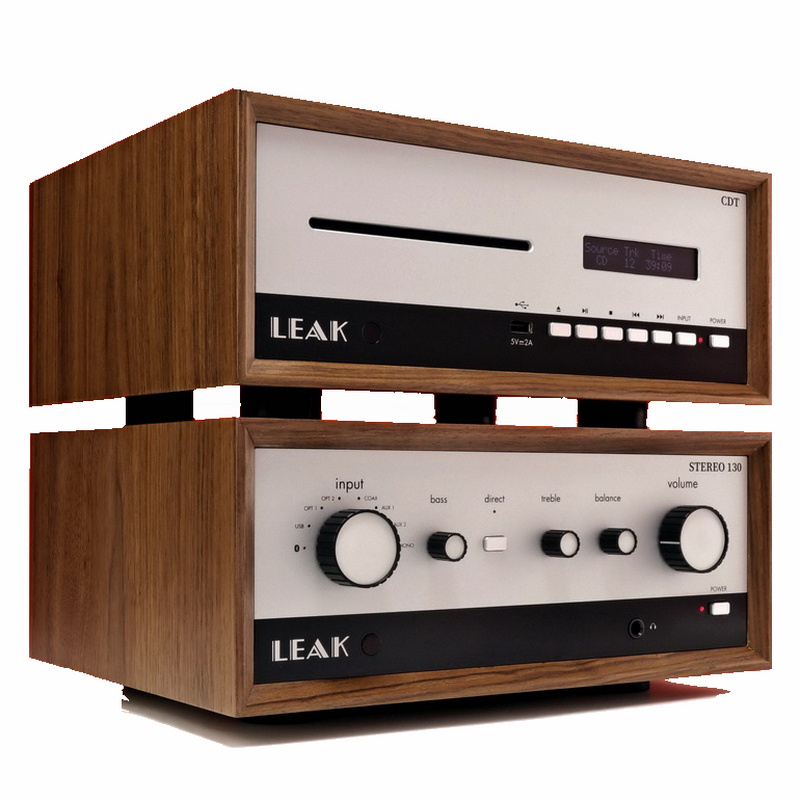 Hi-Fi Комплект Leak Stereo 130 + Leak CDT Walnut