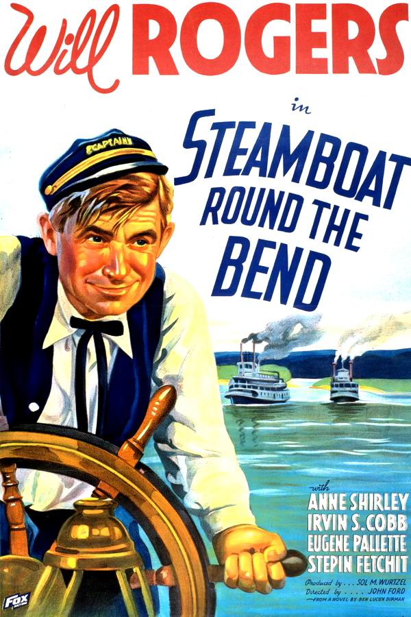 Пароход, плывущий по течению / Steamboat Round the Bend