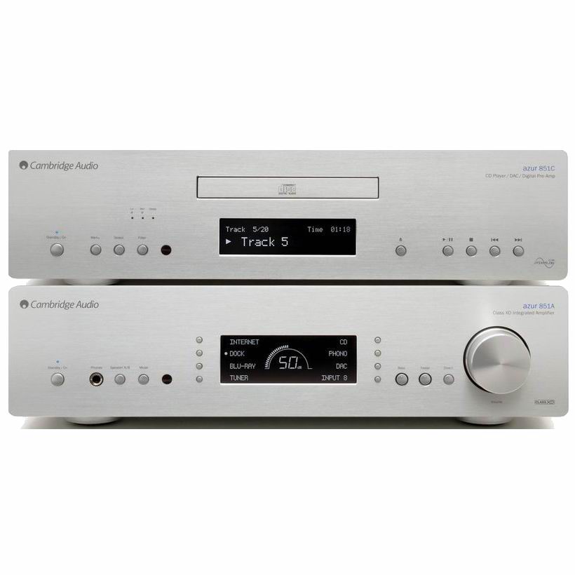 Hi-Fi Комплект Cambridge Audio 851A + 851C Silver
