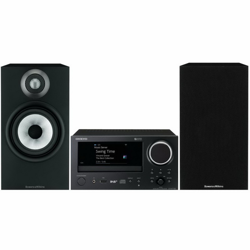 Музыкальный центр Onkyo CR N775D - B&W 607 Black