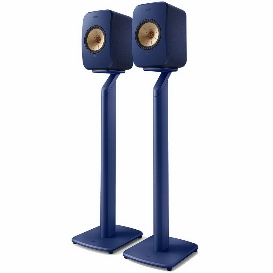 KEF LSX S1 Floor Stand Blue
