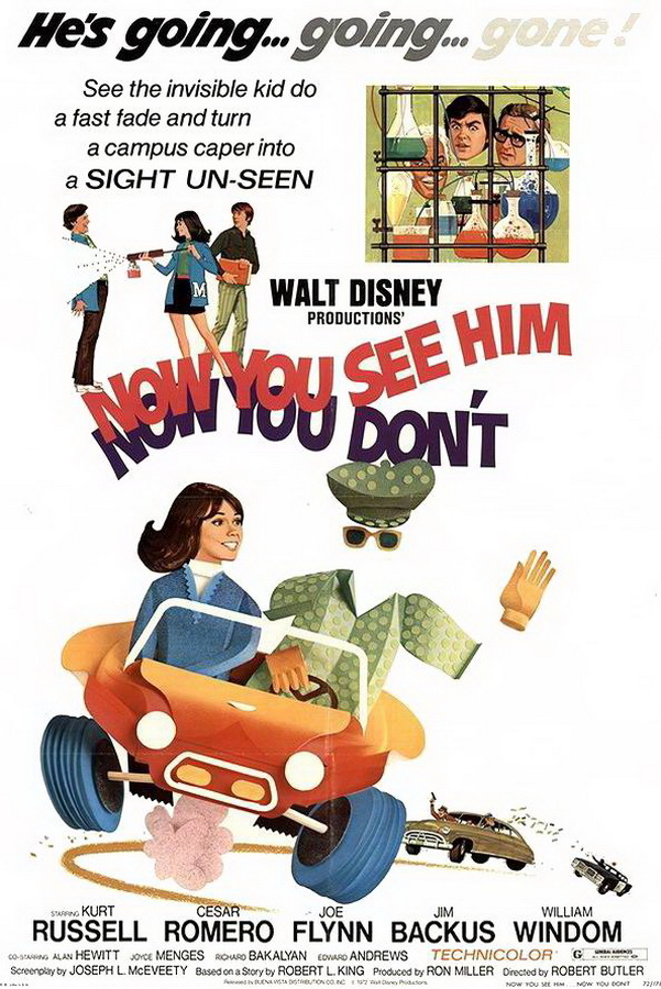 Сейчас вы его видите, теперь — нет / Now You See Him, Now You Don't