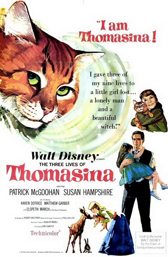 Три жизни Томазины / The Three Lives of Thomasina