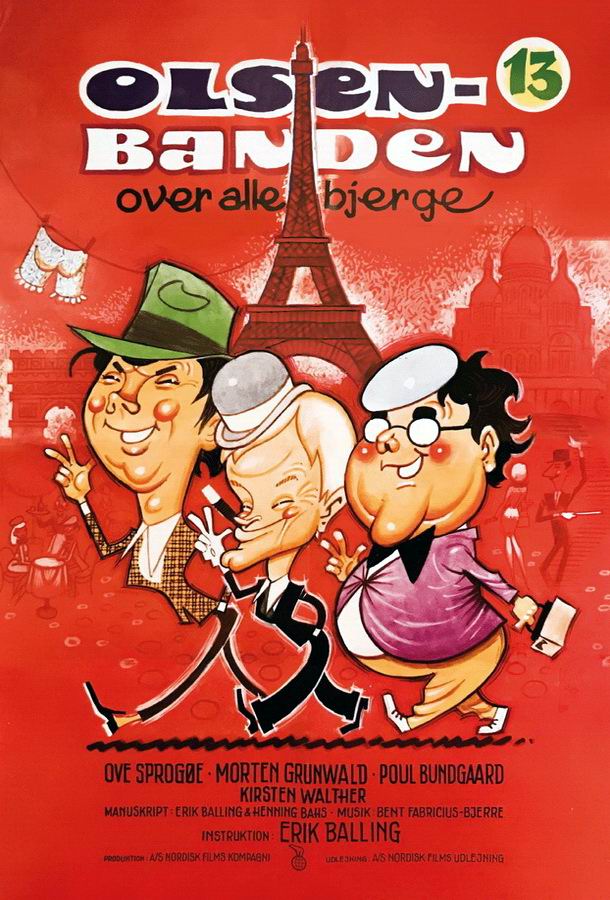 Банда Ольсена далеко / Olsen-banden over alle bjerge!