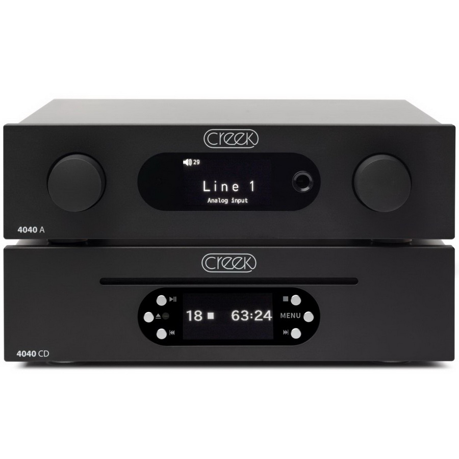 Creek 4040 A + Creek 4040 CD Black