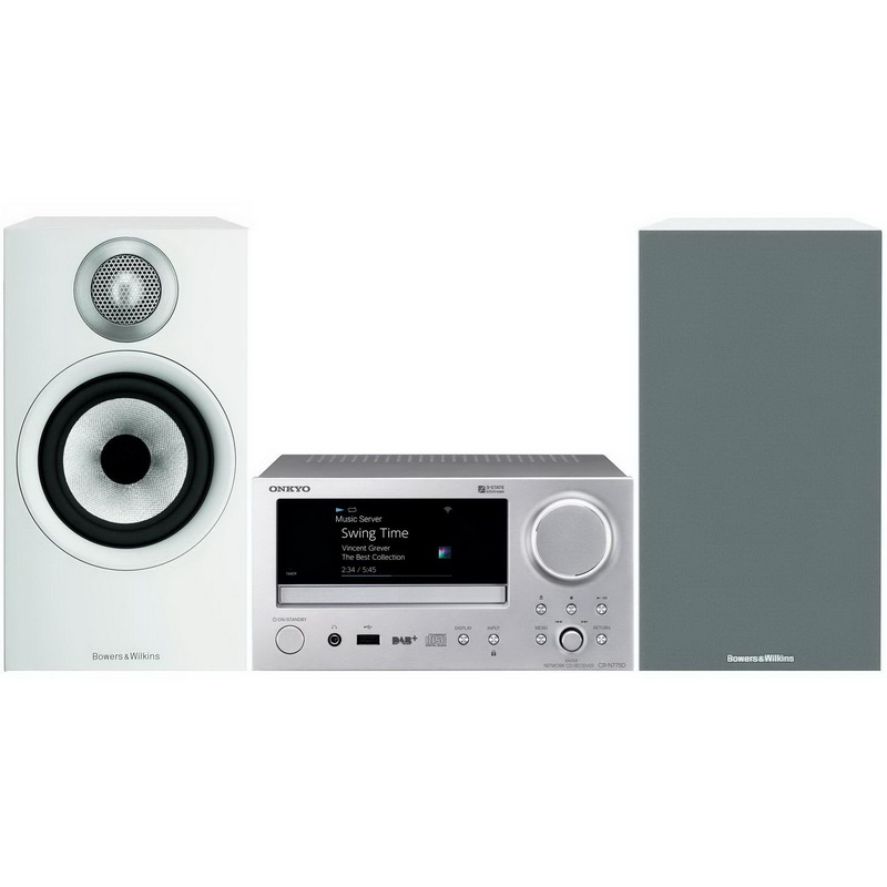 Музыкальный центр Onkyo CR N775D - B&W 607 White