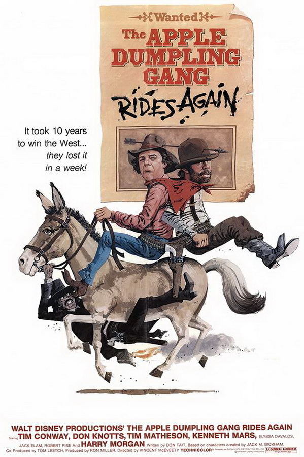 Яблочная банда снова в деле / The Apple Dumpling Gang Rides Again