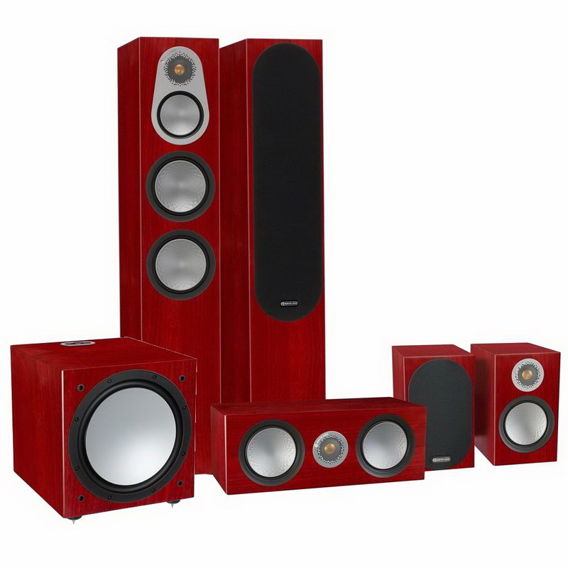 Комплект акустики Monitor Audio Silver 300 AV12 Rosenut