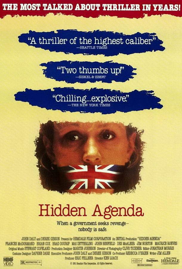Тайный план / Hidden Agenda