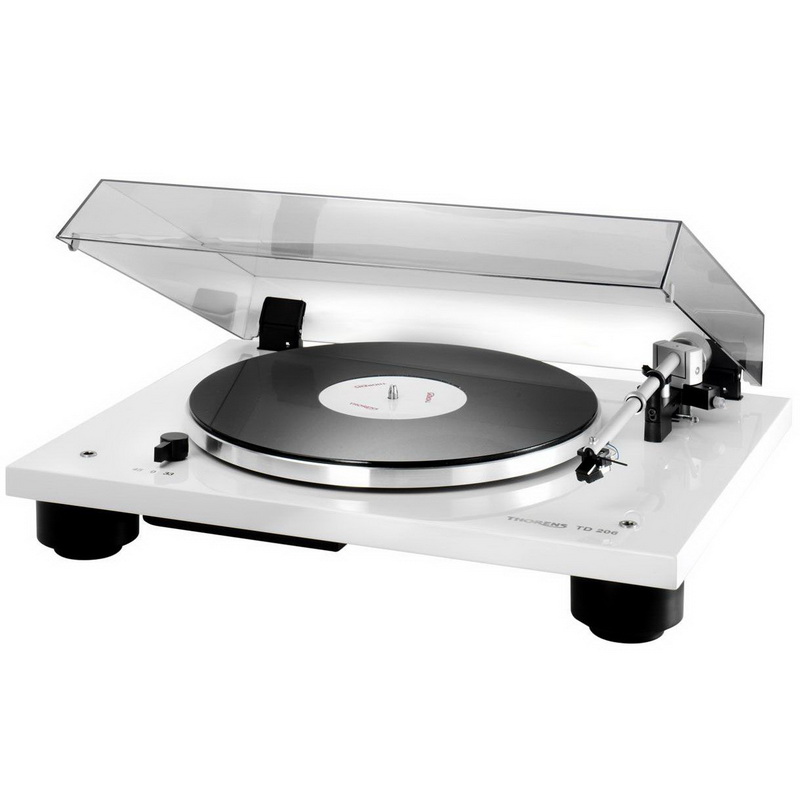 Thorens TD 206 White High Gloss