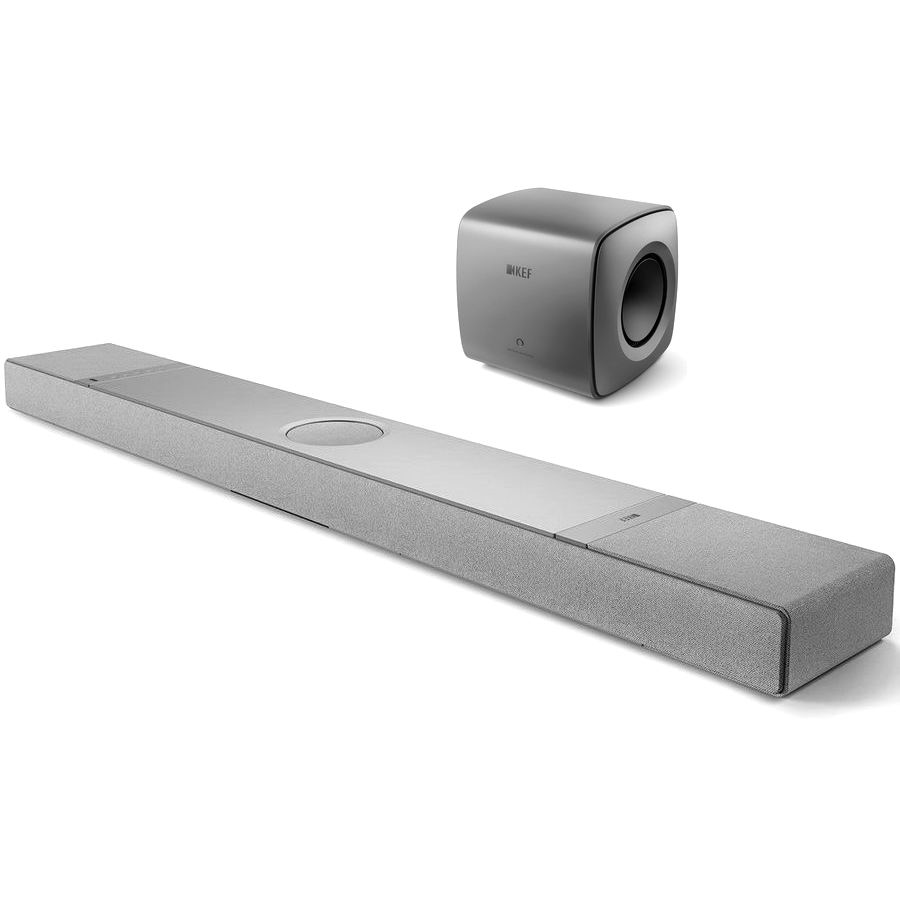 Саундбар KEF XIO + KEF KC62 Pack Grey Саундбар KEF XIO + KEF KC62 Pack Grey