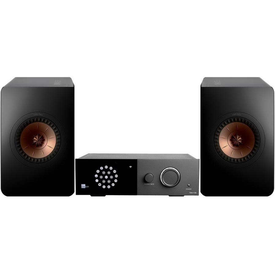 Музыкальный центр Lyngdorf TDAI-1120 & KEF LS50 Meta
