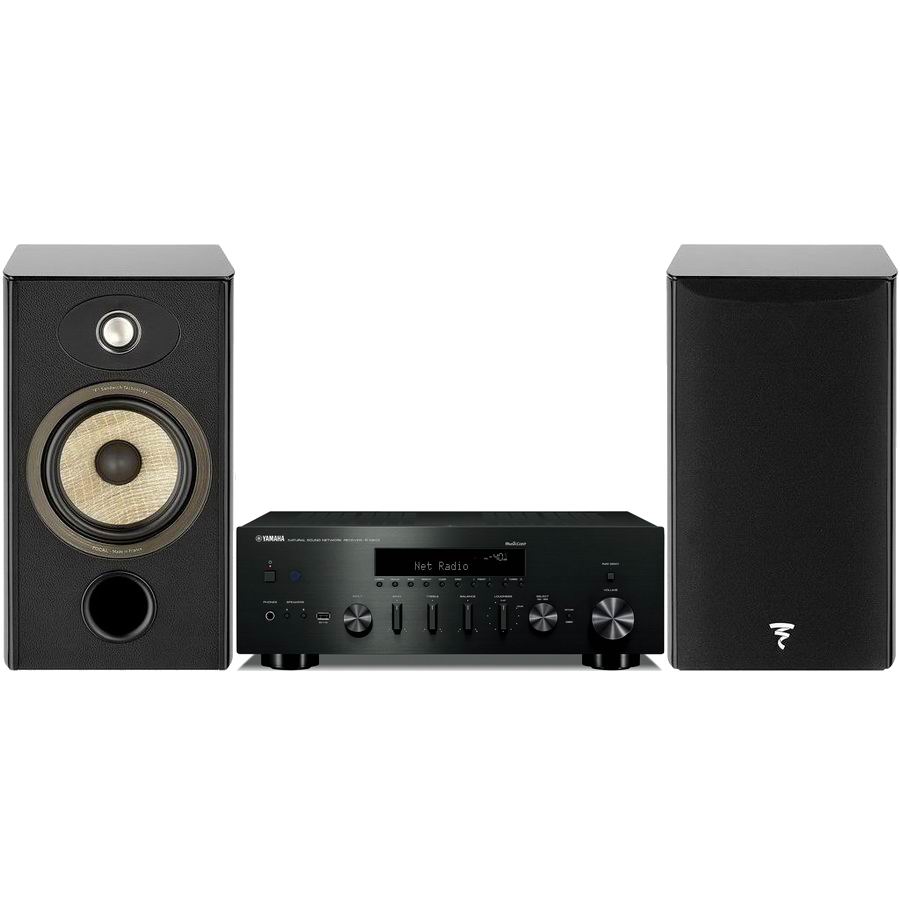 Музыкальный центр Yamaha R-N602 & Focal Aria Evo X N°1 Black