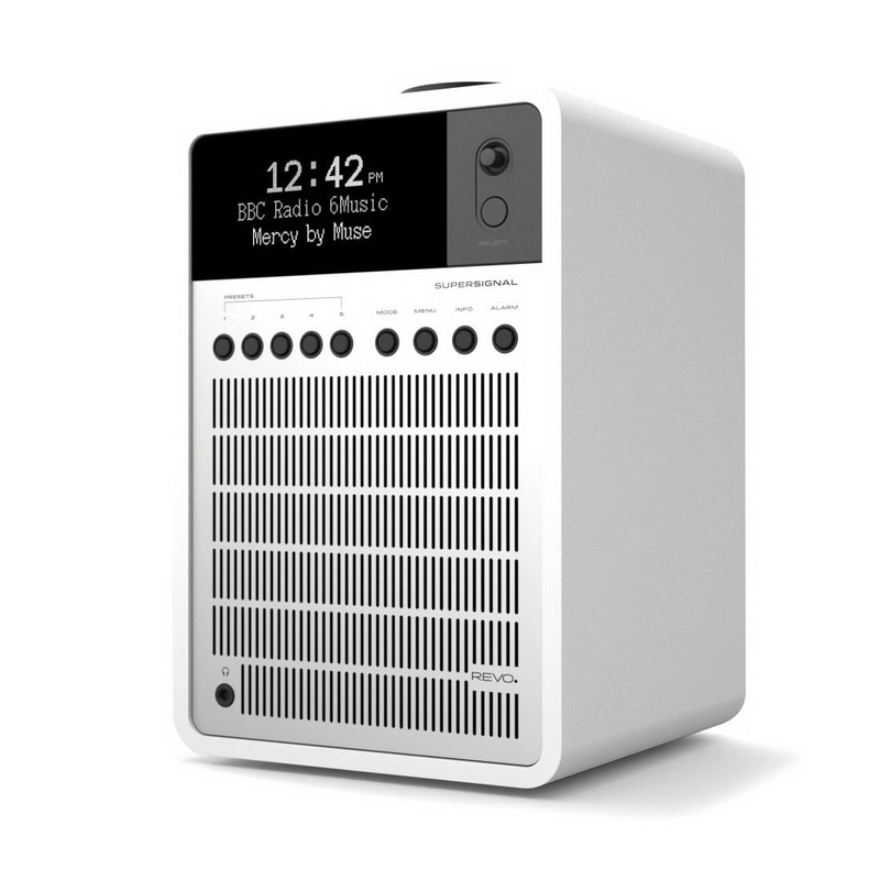 Аудиосистема Revo SuperSignal White/Silver