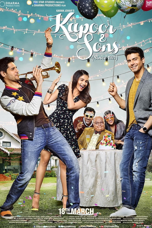 Капур и сыновья / Kapoor & Sons