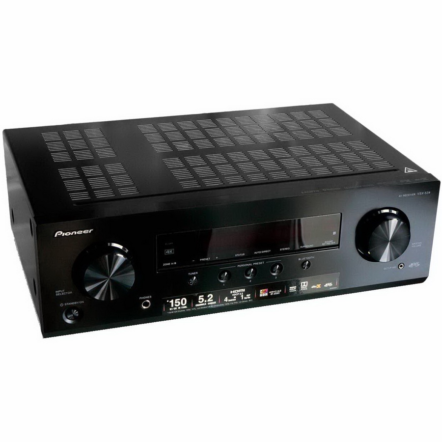 Pioneer VSX-535 Nero – Sintoamplificatore AV 5.2 Canali Con Dolby Atmos, 8K E Bluetooth Per Il Tuo Home Cinema