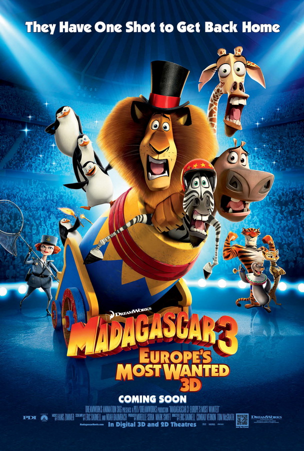 Мадагаскар 3 / Madagascar 3: Europe's Most Wanted