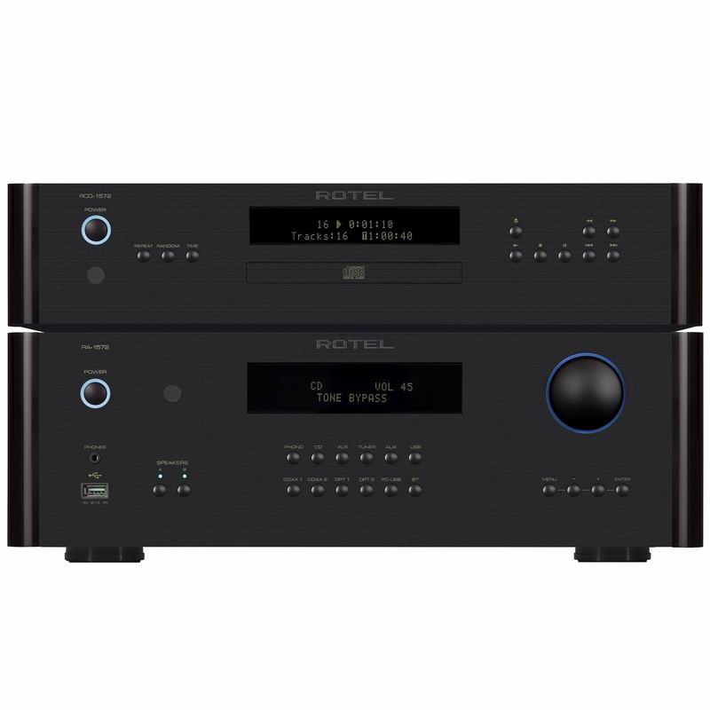 Hi-Fi Комплект Rotel RA-1572 + RCD-1572 Black