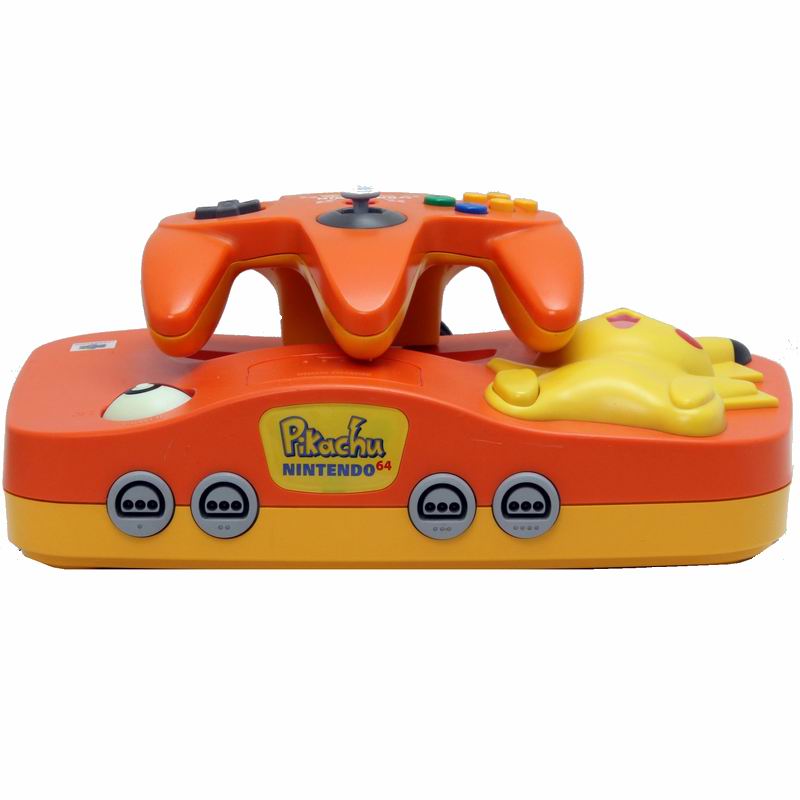 Nintendo 64 Pikachu Orange (NUS-001) 