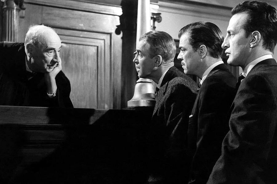 A murder at the end. Анатомия убийства фильм 1959. Анатомия убийства Отто Преминджер.