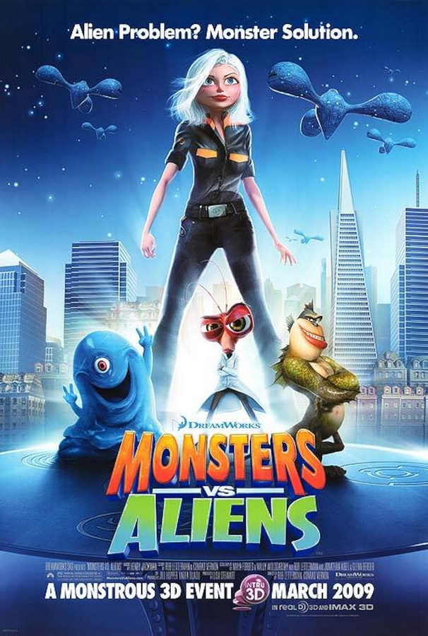 Монстры против пришельцев / Monsters vs. Aliens