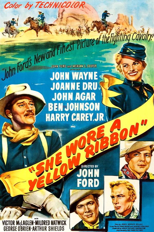 Она носила желтую ленту / She Wore a Yellow Ribbon