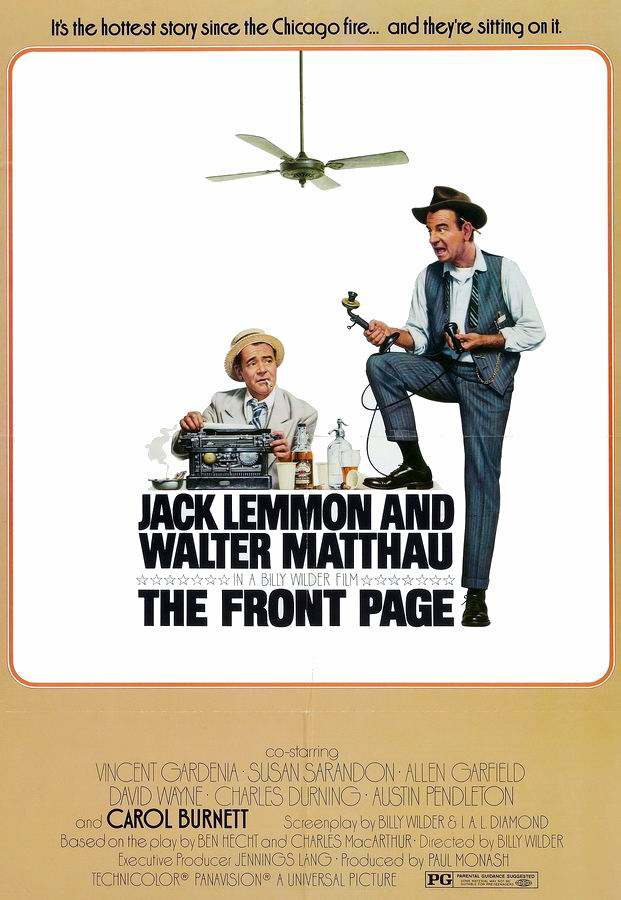 Первая полоса / The Front Page