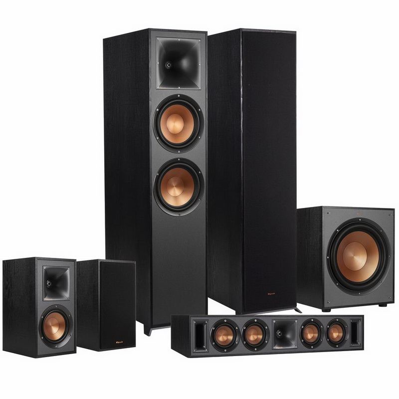 Комплект акустики. Klipsch r-820f. Klipsch 820. Klipsch reference r-820f. Комплект акустики Klipsch r-820f HTS.