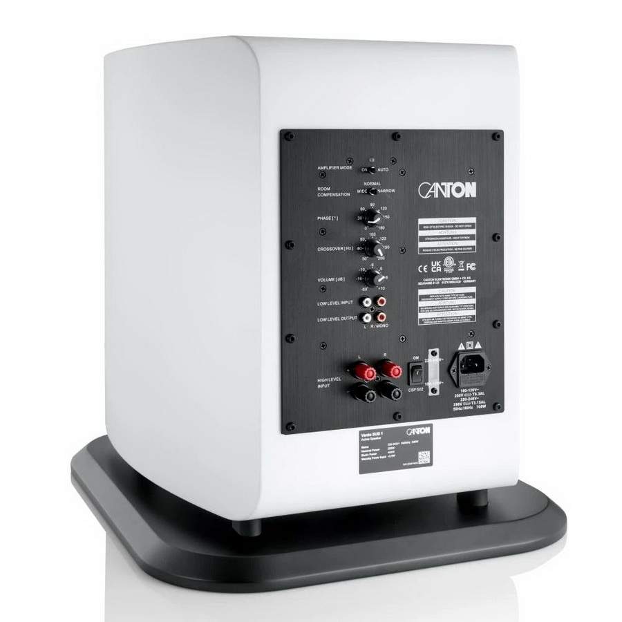 Акустическая система Canton Vento SUB 1 White Semigloss