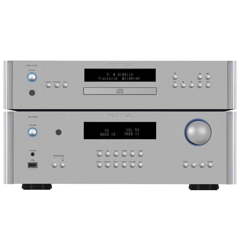 Hi-Fi Комплект Rotel RA-1572 + RCD-1572 Silver