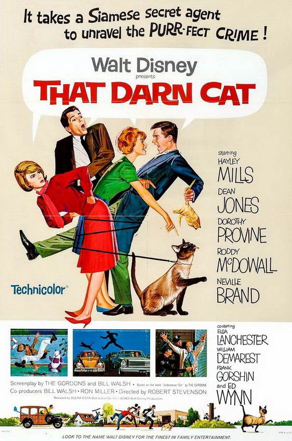 Эта дикая кошка / That Darn Cat!