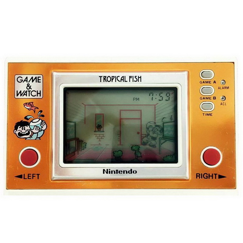 Nintendo Game & Watch Tropical Fish (TF-104) 