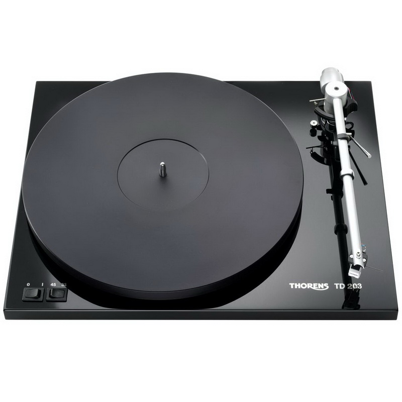 Thorens TD 203 Black High Gloss