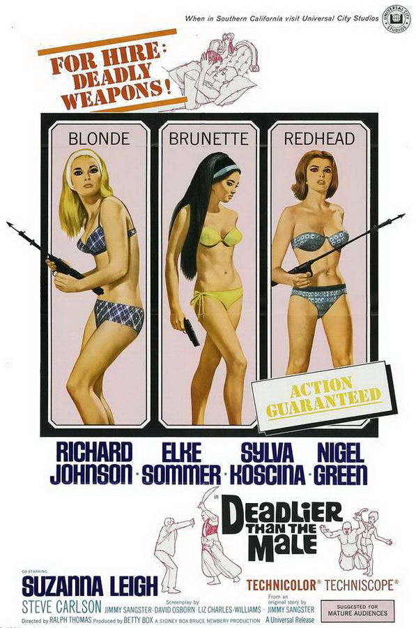 Беспощаднее мужчин / Deadlier Than the Male