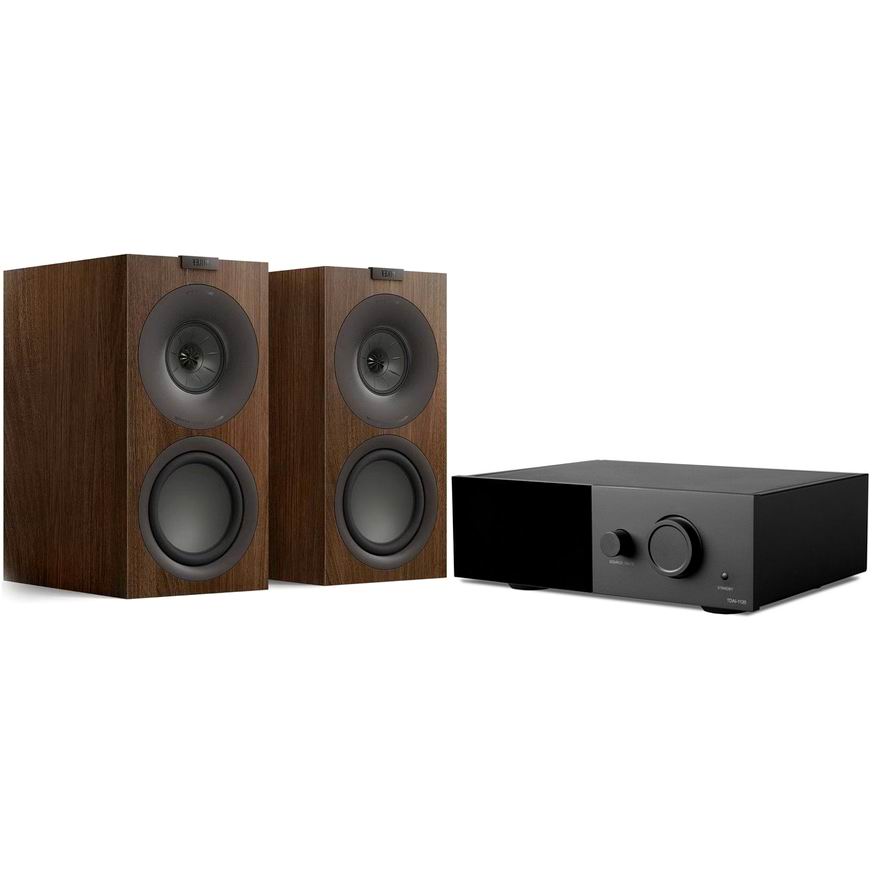 Музыкальный центр Lyngdorf TDAI-1120 & KEF Q Concert Walnut Музыкальный центр Lyngdorf TDAI-1120 & KEF Q Concert Walnut