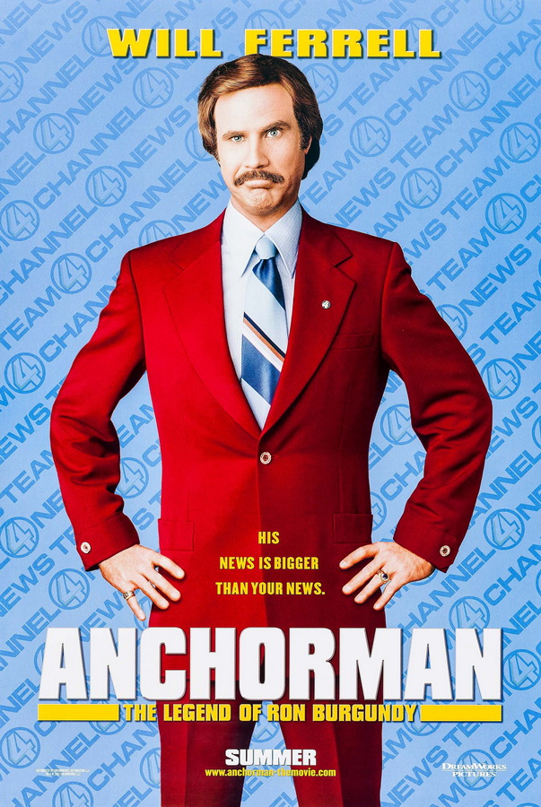 Телеведущий: Легенда о Роне Бургунди / Anchorman: The Legend of Ron Burgundy Телеведущий: Легенда о Роне Бургунди / Anchorman: The Legend of Ron Burgundy