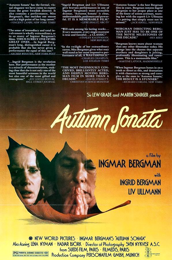 Осенняя соната / Höstsonaten