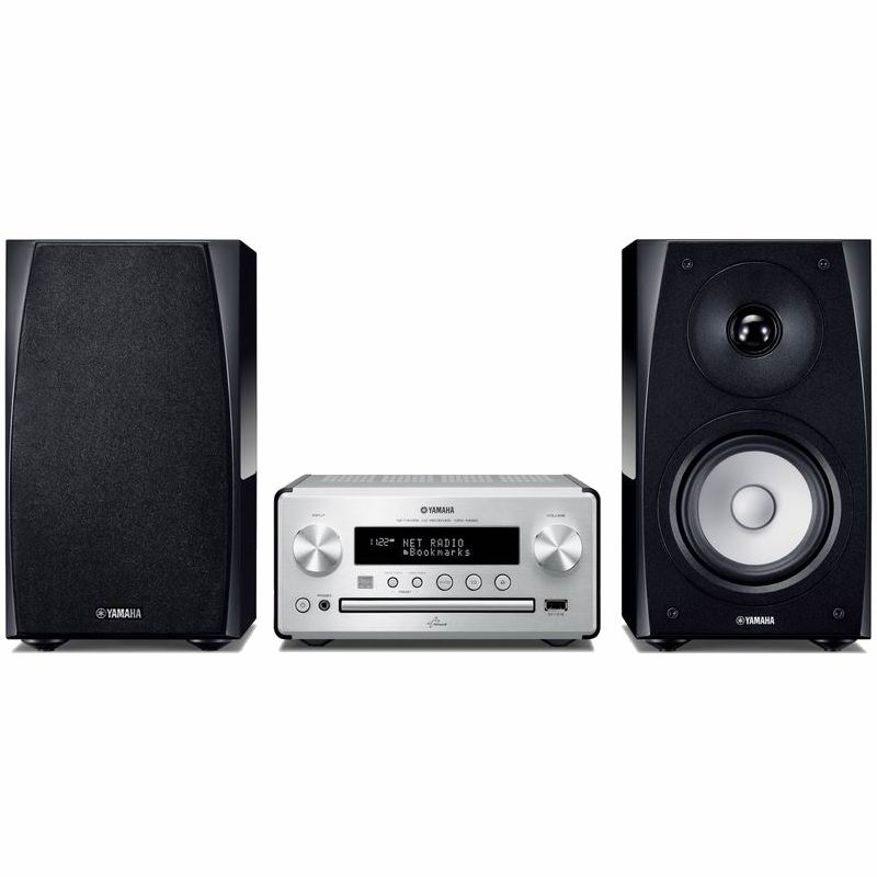 Музыкальный центр Yamaha MCR-N560 Silver/Piano Black