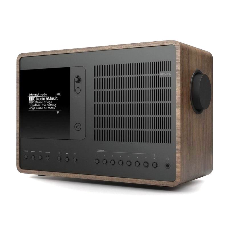 Аудиосистема Revo SuperConnect Walnut/Black