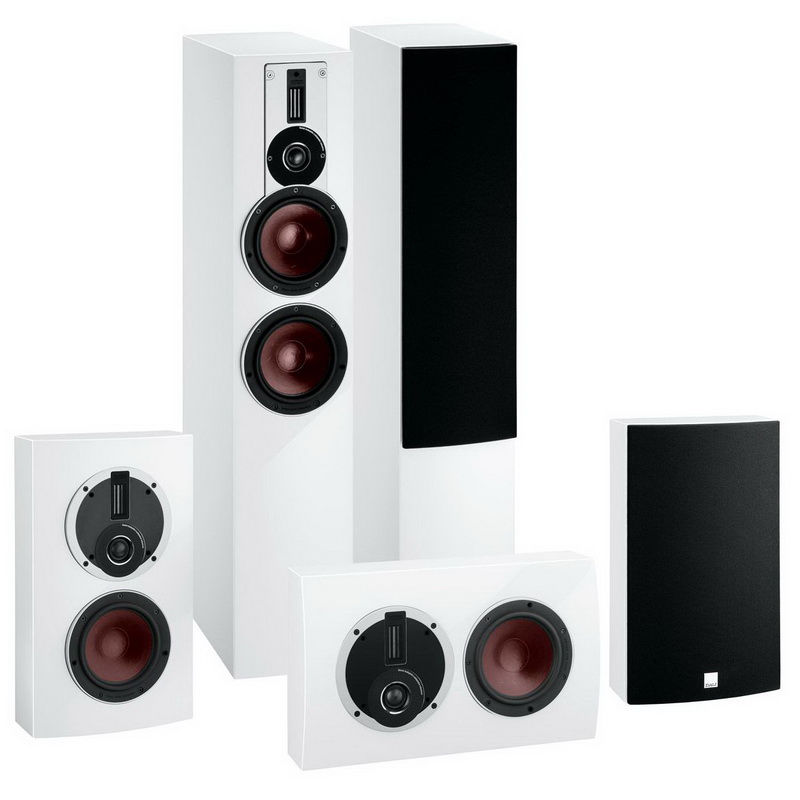 Комплект акустики DALI Rubicon 6 Cinema White Gloss