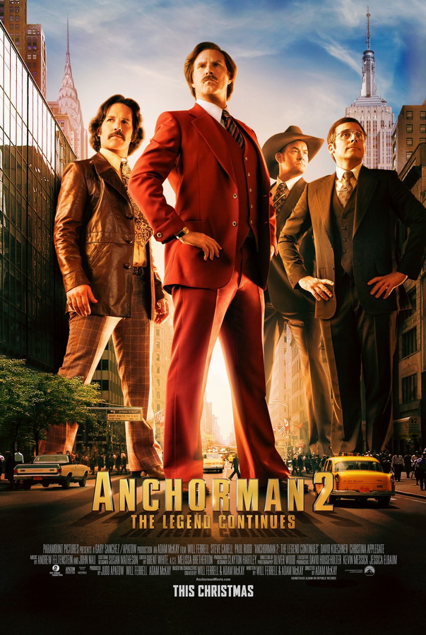 Телеведущий: И снова здравствуйте / Anchorman 2: The Legend Continues Телеведущий: И снова здравствуйте / Anchorman 2: The Legend Continues