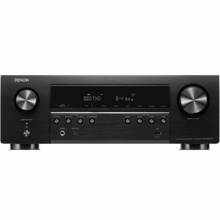 AV-ресивер Denon AVR-S670H CH