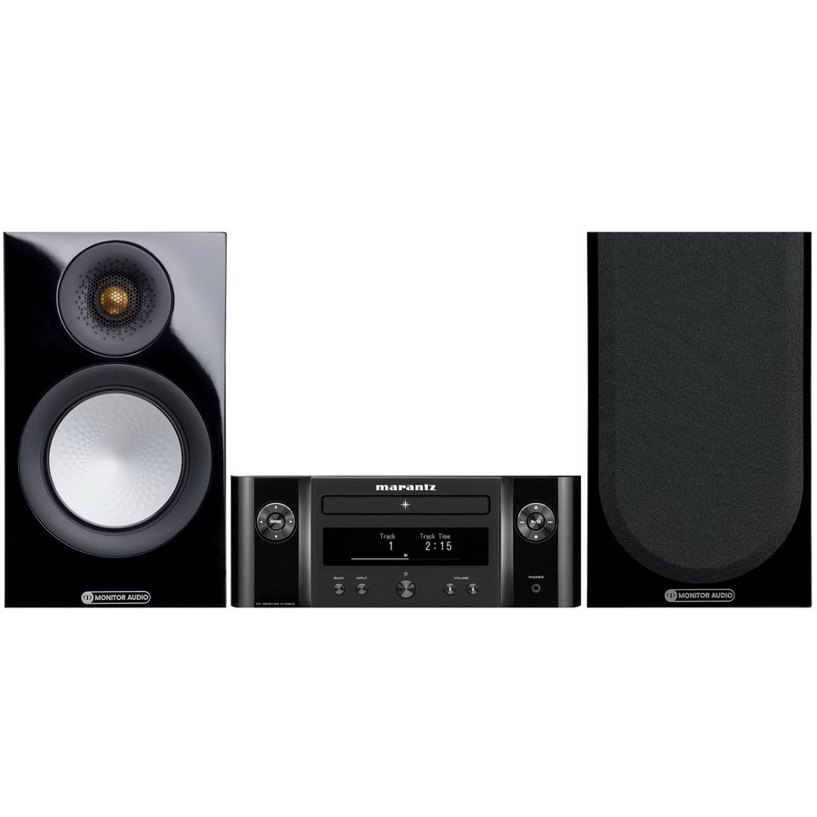 Музыкальный центр Marantz M-CR612 & M/A Silver 50 Black Музыкальный центр Marantz M-CR612 & M/A Silver 50 Black